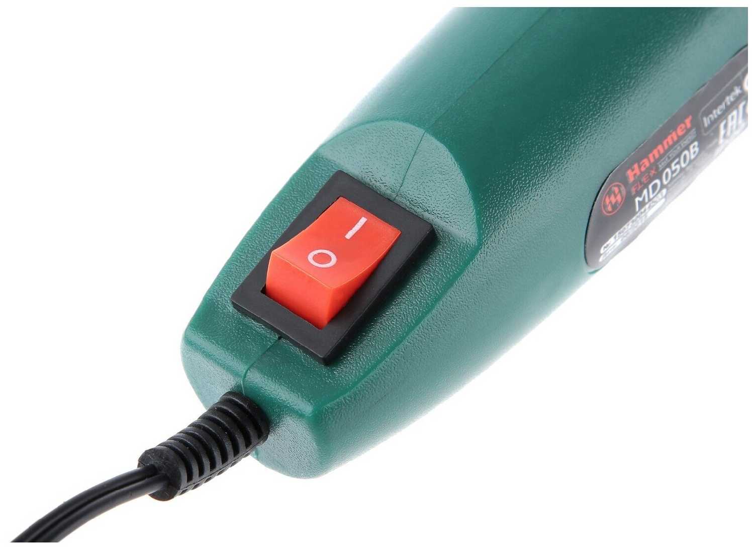 Аккумуляторный гравер Hammer MD050B фотография 4