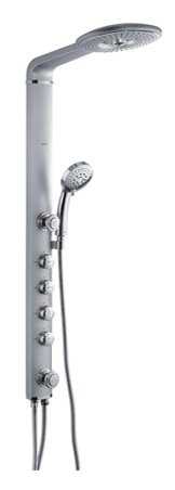 Душевая панель Gappo G2416, матовый хром