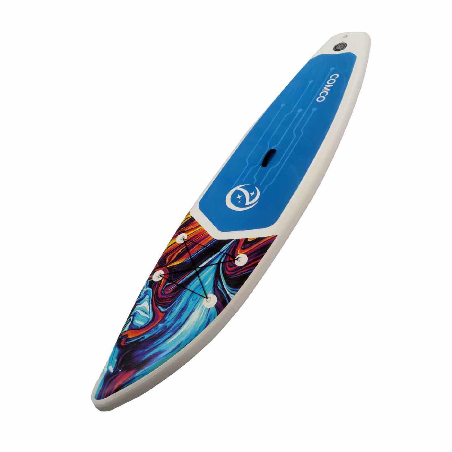 Сап борд для серфинга надувной двухслойный, Sup board Art 11.0' для плавания, надувная доска c веслом и насосом фотография 11