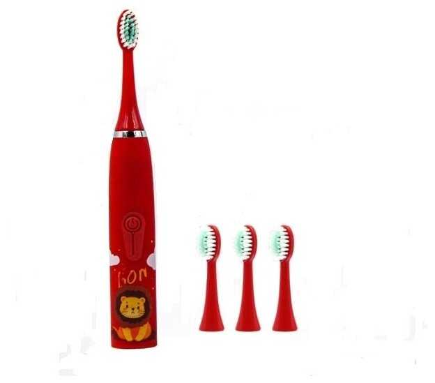 Детская электрическая звуковая зубная щетка