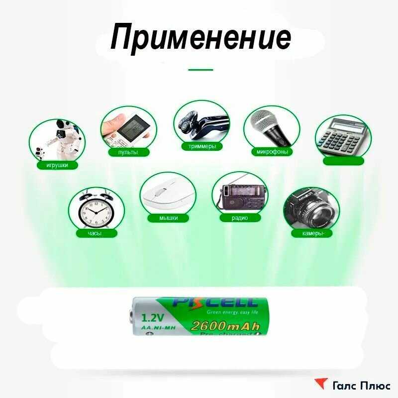 Аккумулятор PKCELL Аккумулятор мизинчиковый (PKCELL) фотография 10
