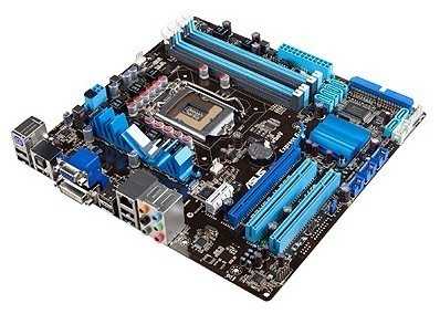 Материнская плата ASUS P7H55-M PRO фотография 1