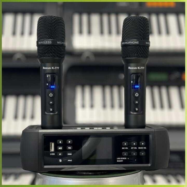 Радиосистема Madmic X-9 (2 радиомикрофона, Bluetooth, AUX, Optical, Coax, Line In/Out) фотография 7