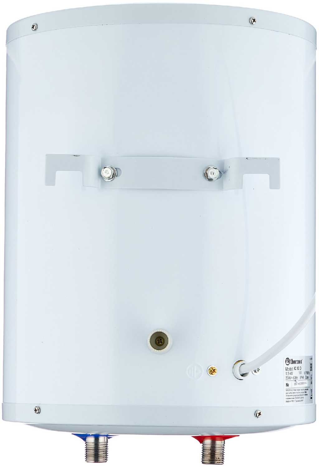 Накопительный электрический водонагреватель Thermex IC 10 O Inox Cask фотография 1