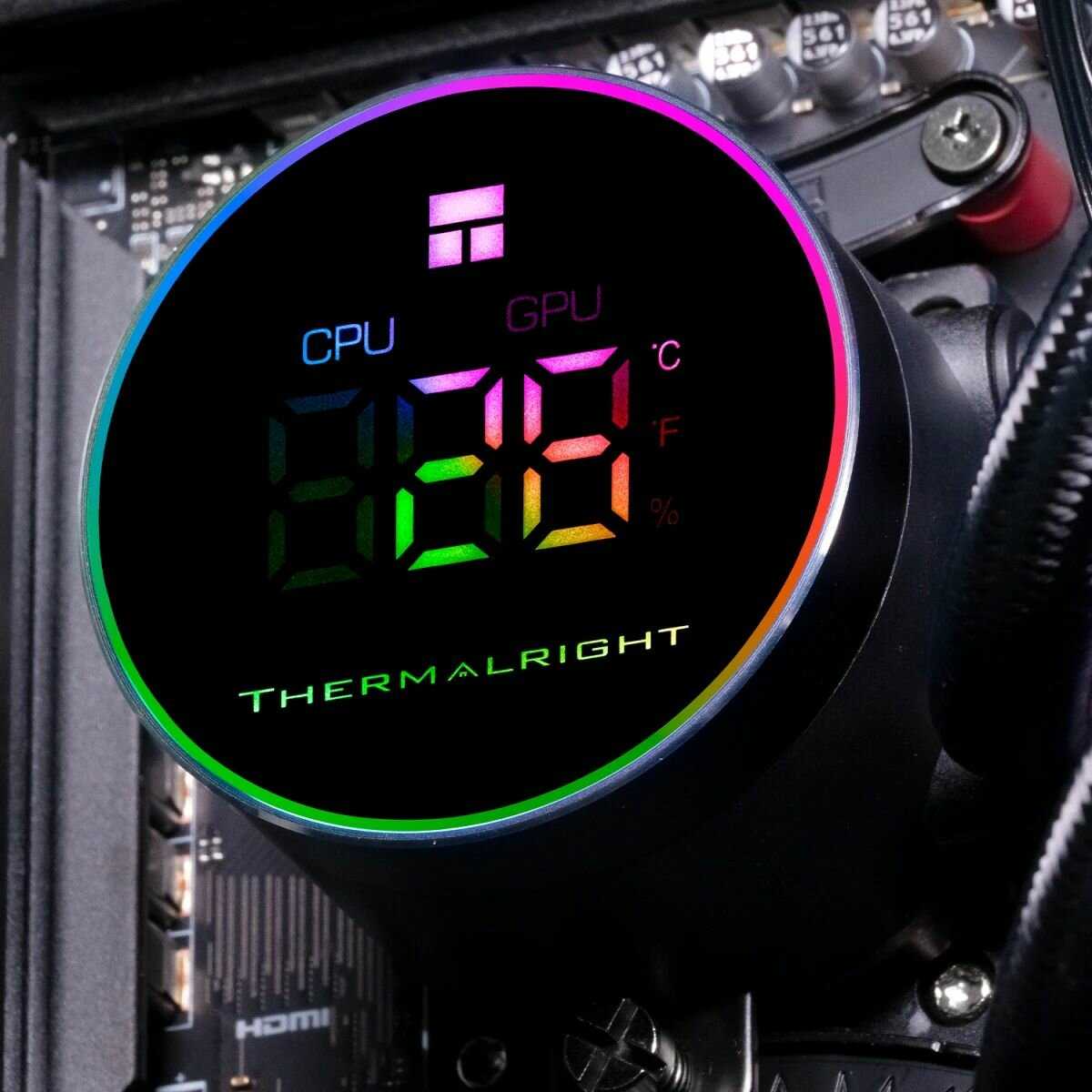 СВО для процессора Thermalright Frozen Magic 360 Digital ARGB V2 [TRFM360DABV2] фотография 3