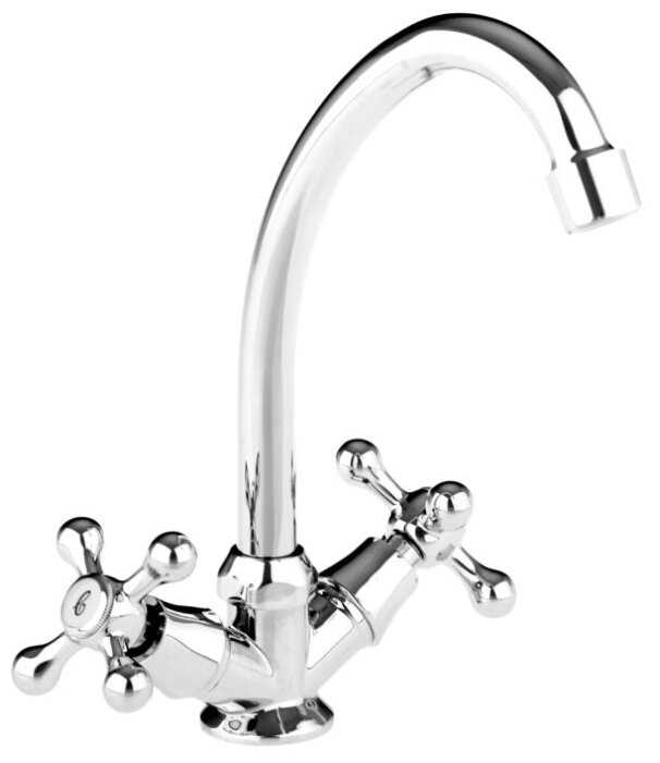 Смеситель для раковины (умывальника) Accoona A56 A5676, вентильный