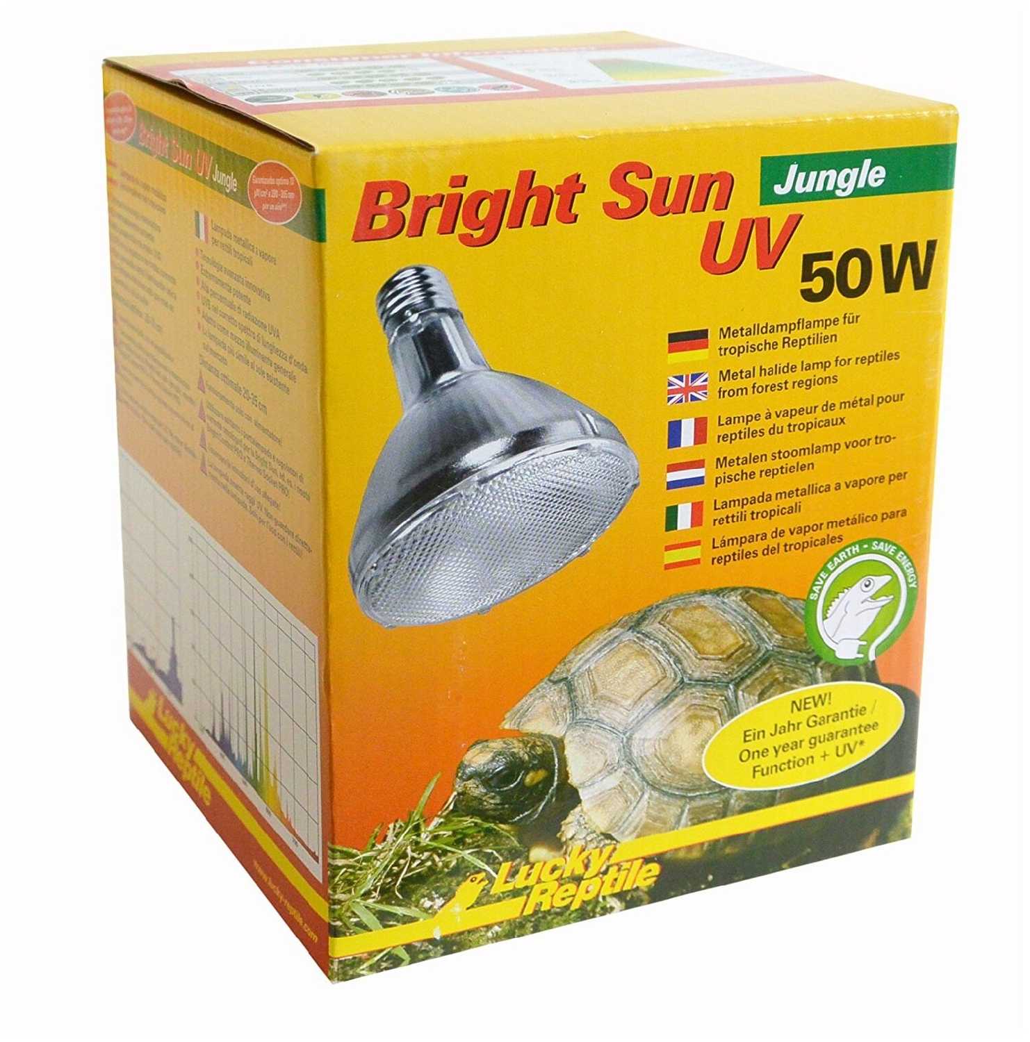 Лампа Lucky Reptile Bright Sun UV Jungle (BSJ-50) фотография 5