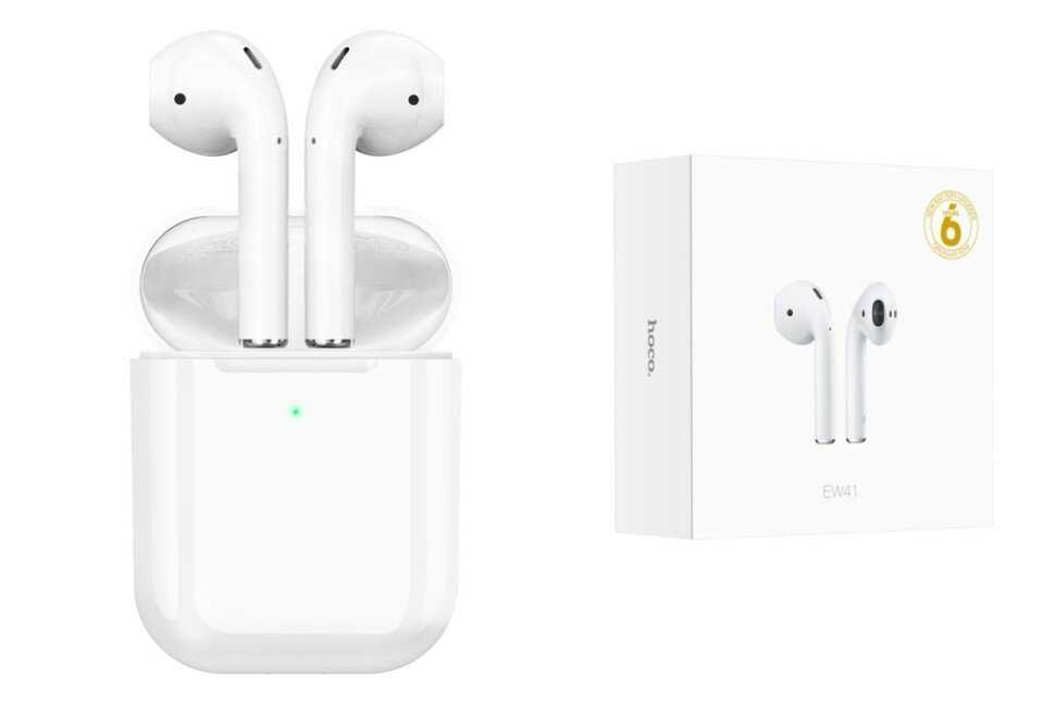 Наушники Hoco EW41 True беспроводные с док станцией, Bluetooth 5.3 фотография 8