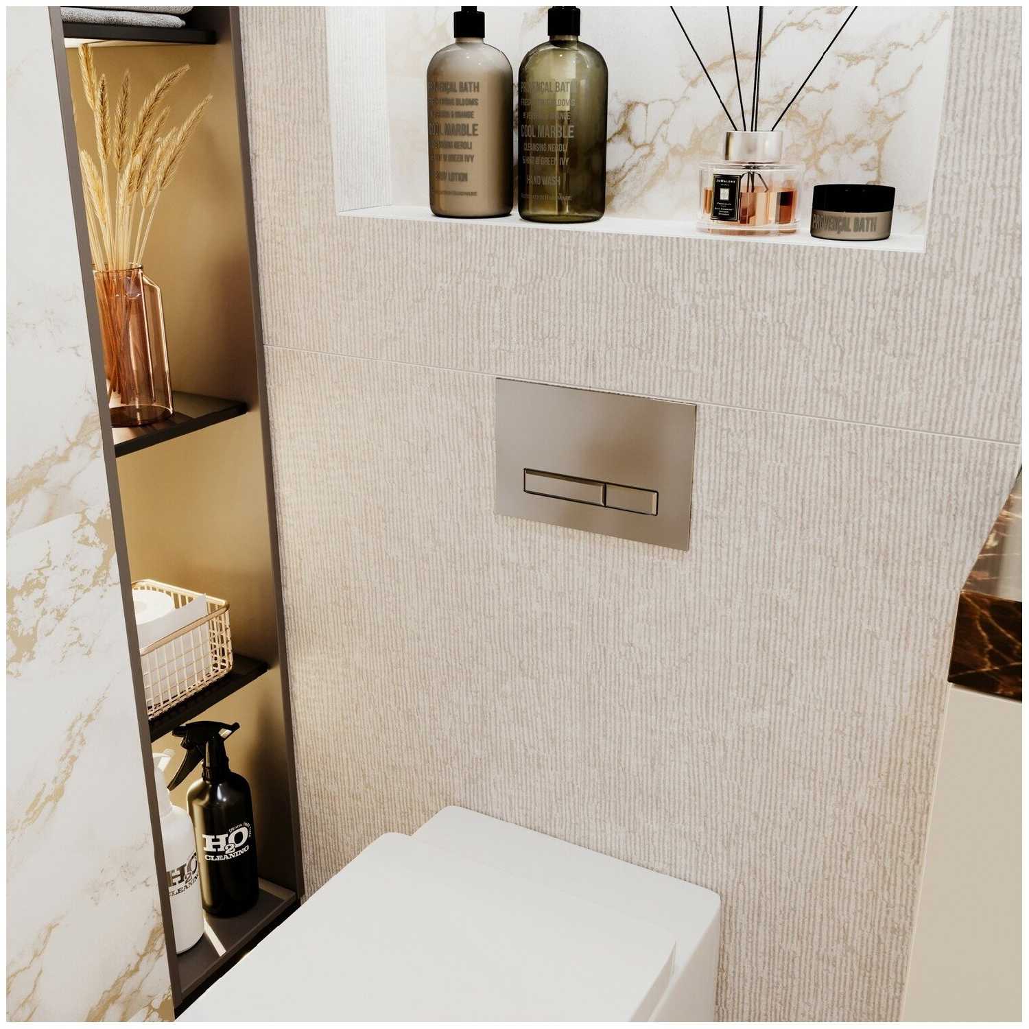 Комплект инсталляции для подвесного унитаза 4 в 1 Lavinia Boho Relfix 38010010 (rectangular) фотография 12