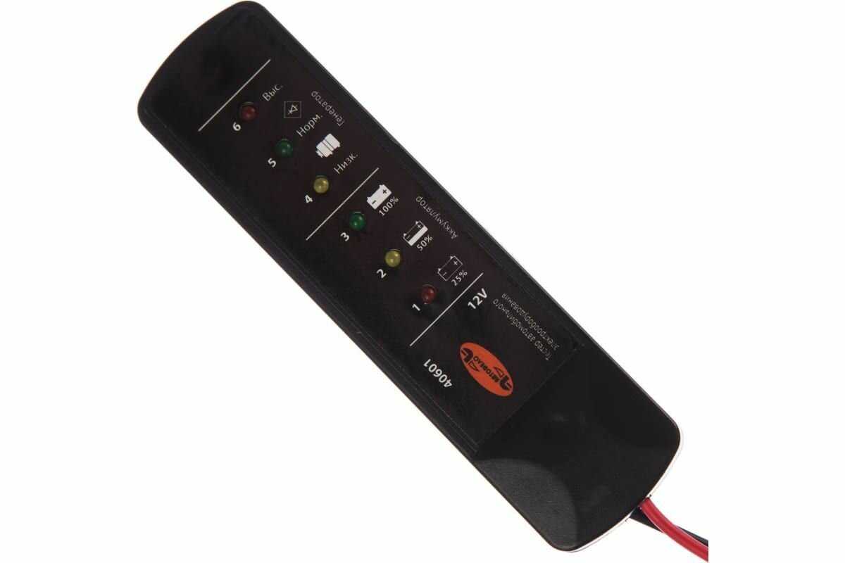 Тестер батарей цифровой АвтоDело Тестер батарей цифровой (40601) фотография 11