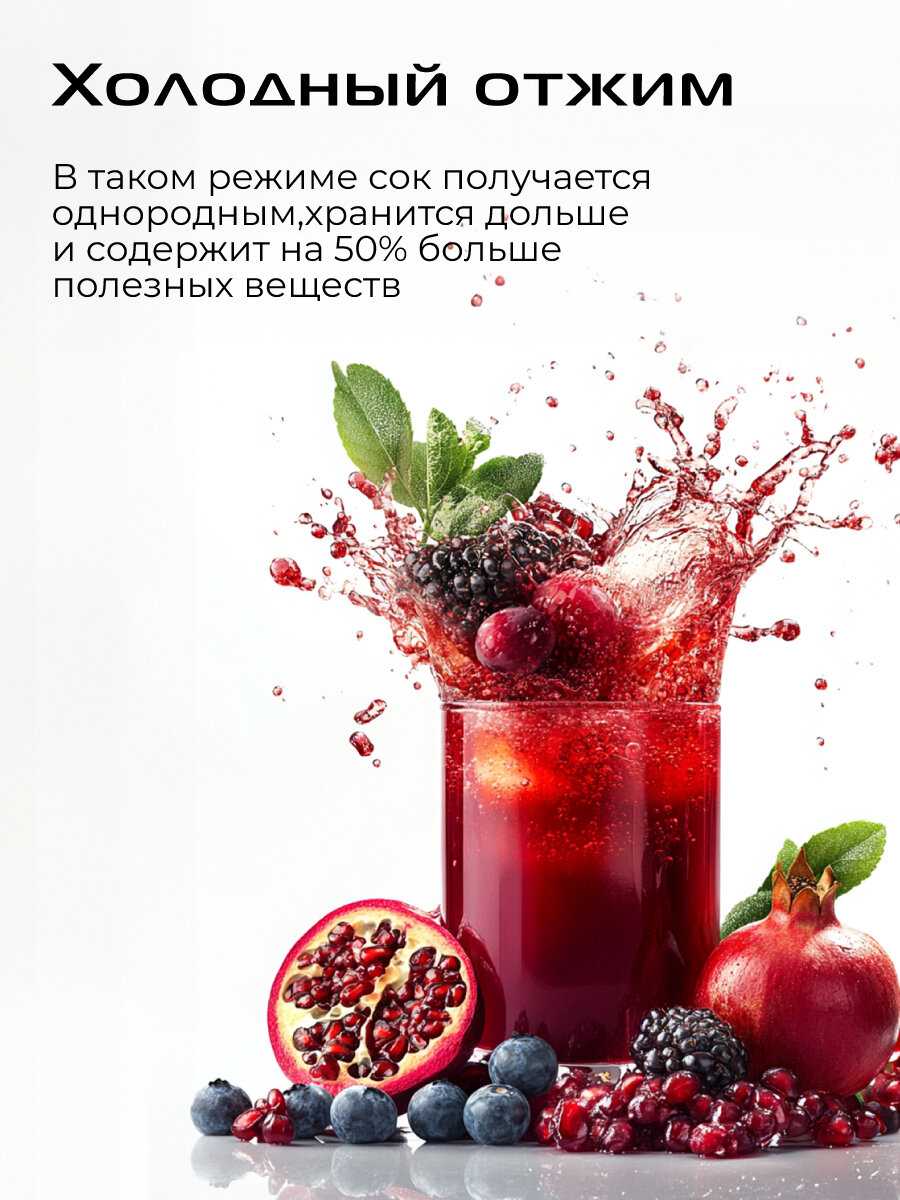 Соковыжималка RED SOLUTION Colorsense J950 фотография 2