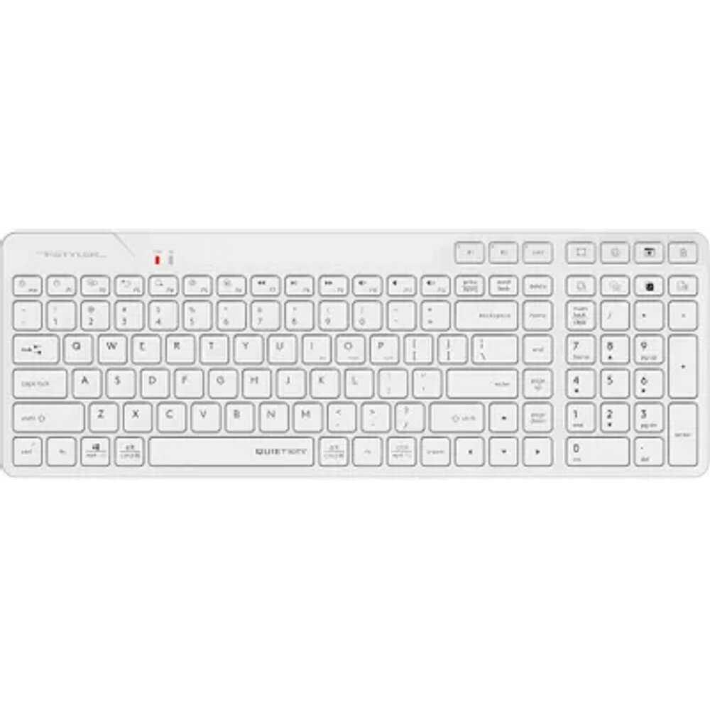 Клавиатура A4Tech Fstyler FBK27C AS беспроводная BT/Radio slim Multimedia (FBK27C AS) фотография 9