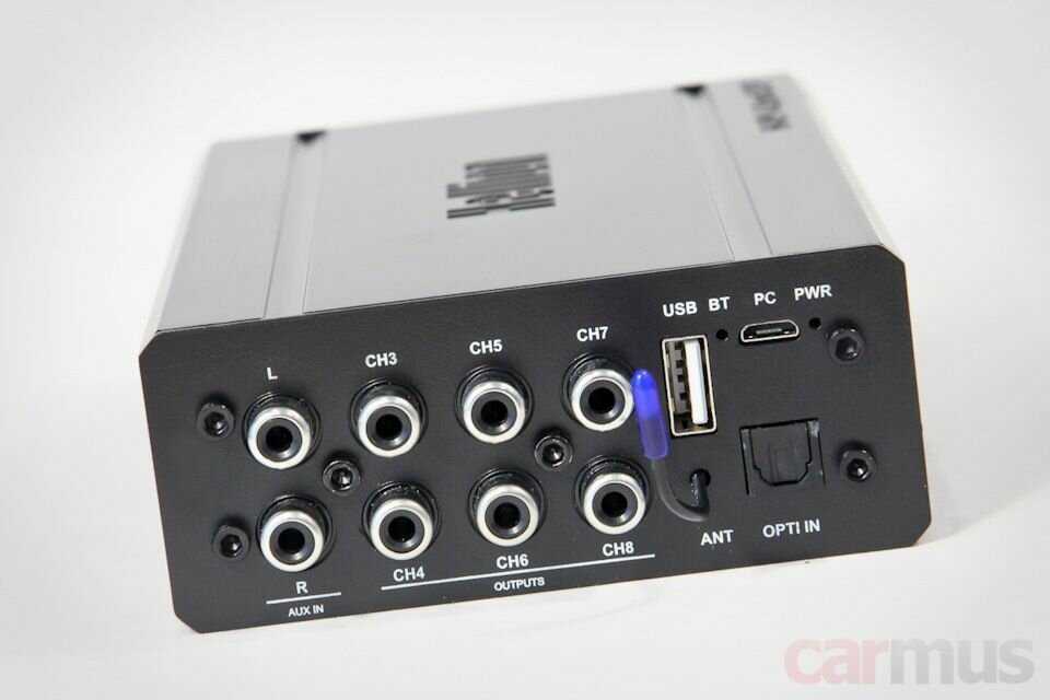 Усилитель автомобильный Hellion HAM4.8Pin DSP / процессор / (6 каналов усилитель/8 каналов процессор) фотография 4