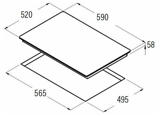 Варочная Поверхность Cata AIB 64 фотография 1