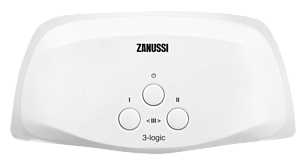 Проточный электрический водонагреватель Zanussi 3-logic 5,5 S, душ фотография 6