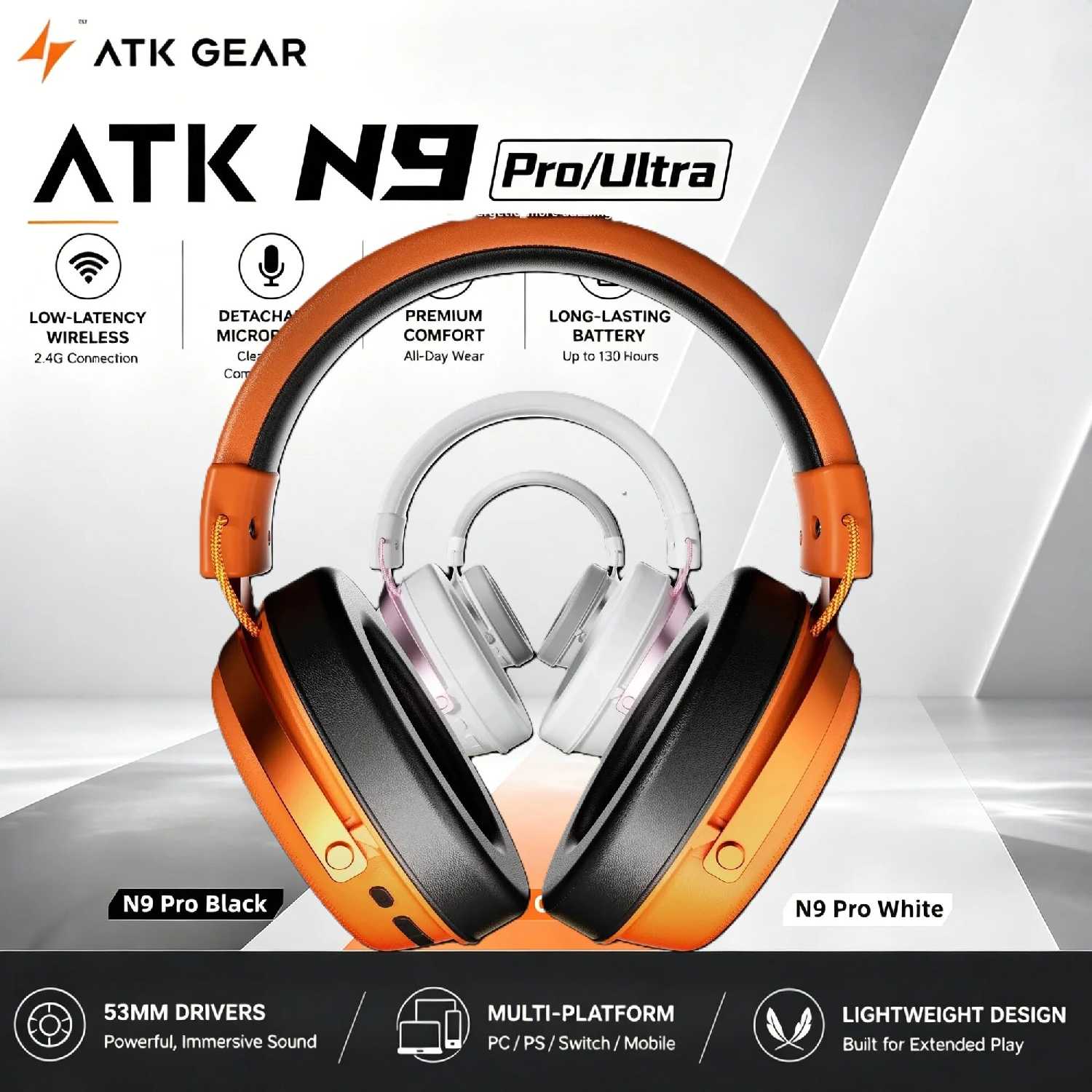 Беспроводные наушники ATK Neptune N9 Pro фотография 1