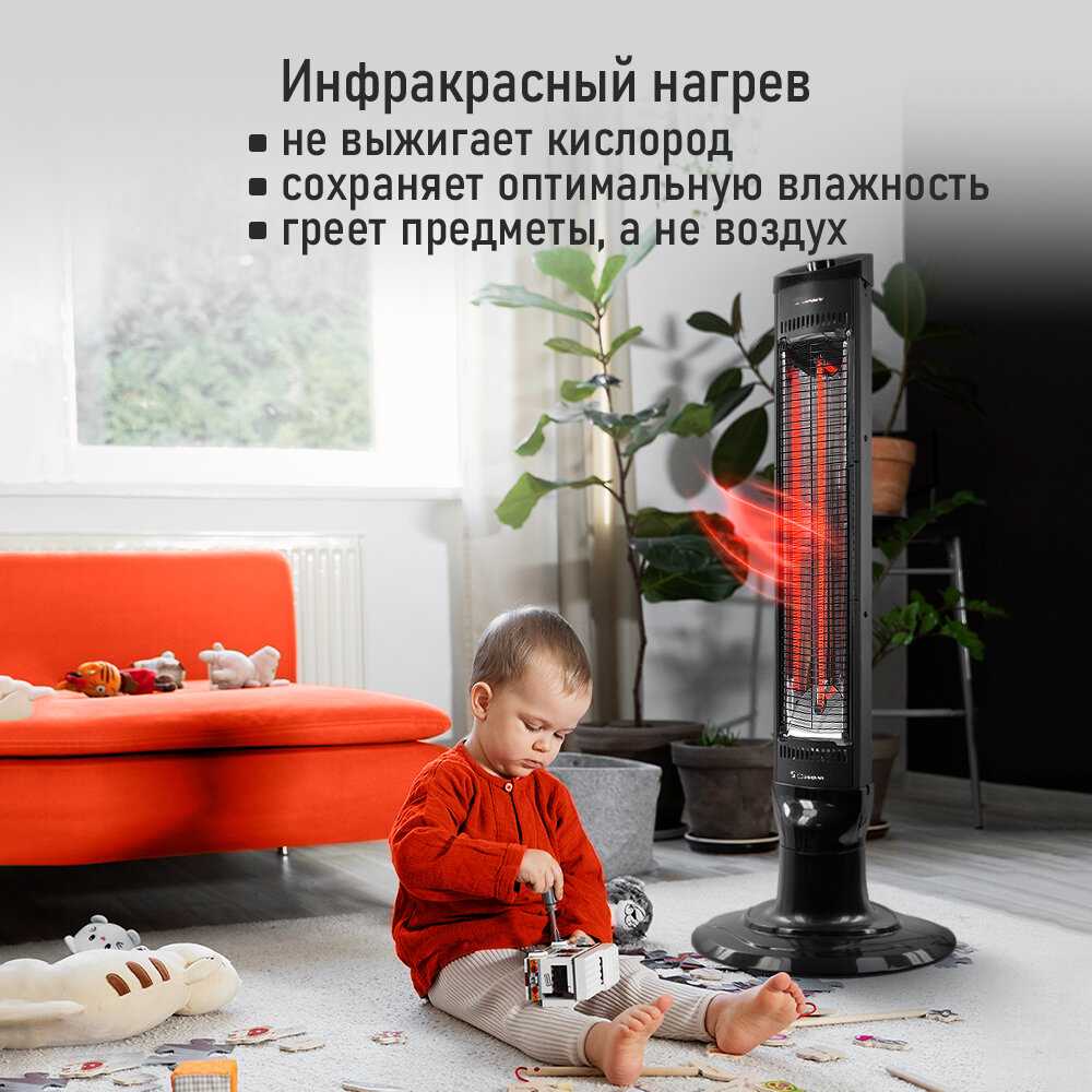 Инфракрасный обогреватель OBSIDIAN BS-IH2102A фотография 2