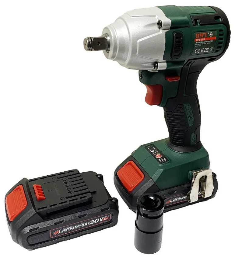 Гайковерт ударный аккумуляторный ABW 20 D-2 BMC фотография 7