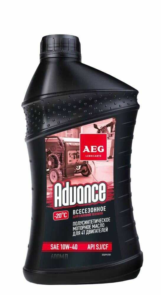 Моторное масло AEG Advance SAE 10W40 (33291)