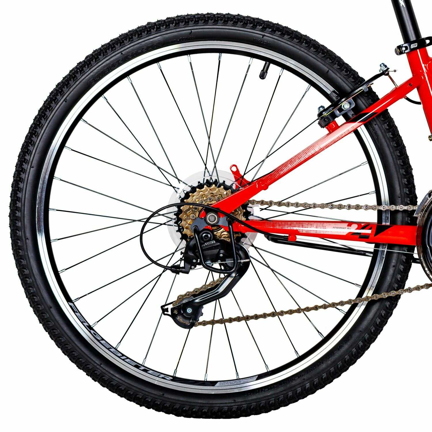 Подростковый горный (MTB) велосипед Foxx Aztec 24 (24SHV.AZTEC.12GN4) фотография 12
