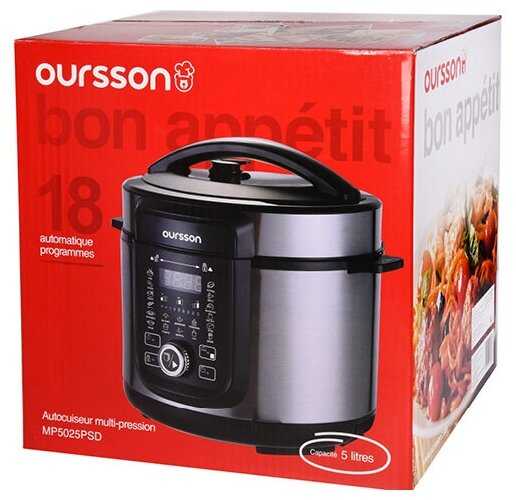 Мультиварка-скороварка Oursson MP5025PSD (MP5025PSD/BL) фотография 10