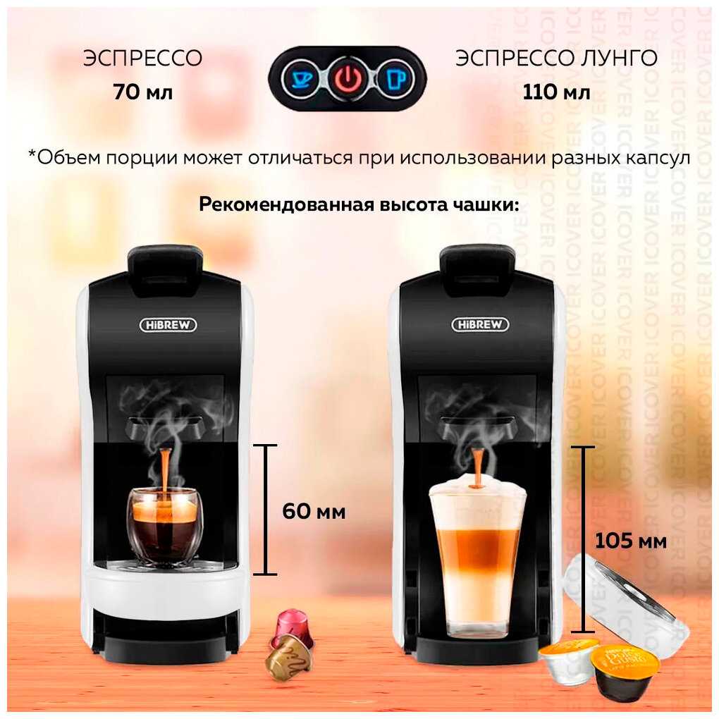 Капсульная кофемашина Hibrew H1A фотография 14