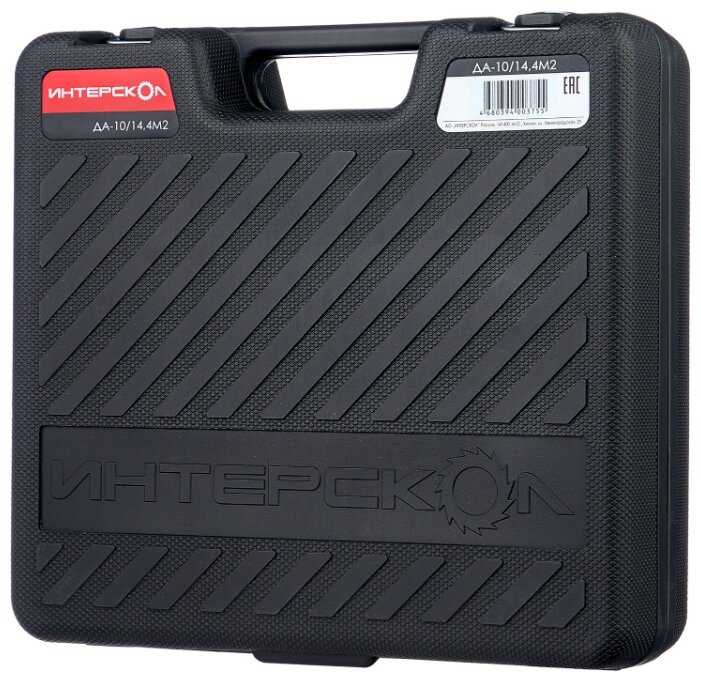 Аккумуляторная дрель-шуруповерт Интерскол ДА-10/14.4М2 217.0.2.00 фотография 3