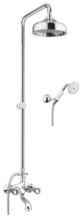 Душевая стойка Fiore Venere Sky Swarovski 13CR0615, хром