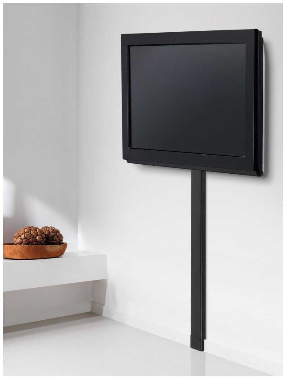 Настенная пластина для кабеля Vogels CABLE 4 (94см), черный фотография 1