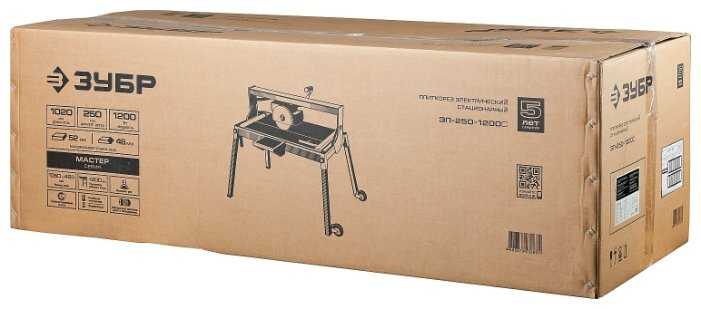 Плиткорез ЗУБР ЭП-250-1200С фотография 9