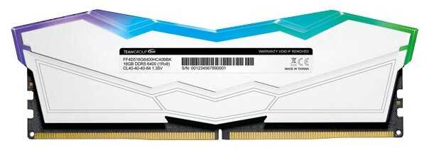 Оперативная память Team Group T-FORCE Delta RGB 32 ГБ (16 ГБ x 2 шт.) DDR5 DIMM CL38 (FF4D532G6000HC38ADC01) фотография 3