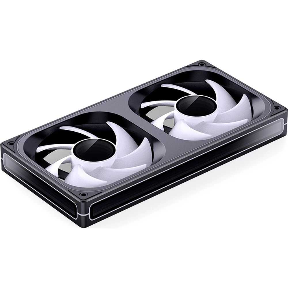 Вентилятор корпусной 120 мм Qiao Sibo ZB-360 [ZB-240B, ARGB, PWM, четырехстороннее бесконечное зеркало, обратная створка] фотография 7