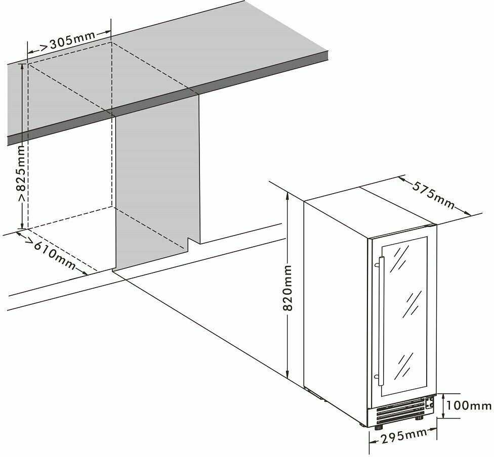 Винный шкаф Cellar Private (CP020-1T) фотография 1
