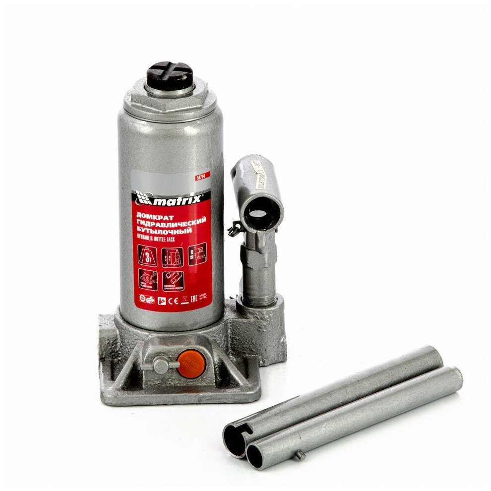Домкрат бутылочный гидравлический Matrix Домкрат бутылочный гидравлический для мототехники (50774) фотография 19