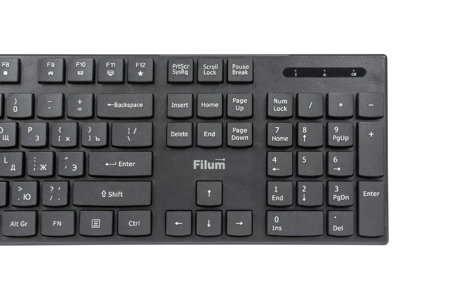 Комплект клавиатура и мышь Filum Wireless FL-KTW10 фотография 10