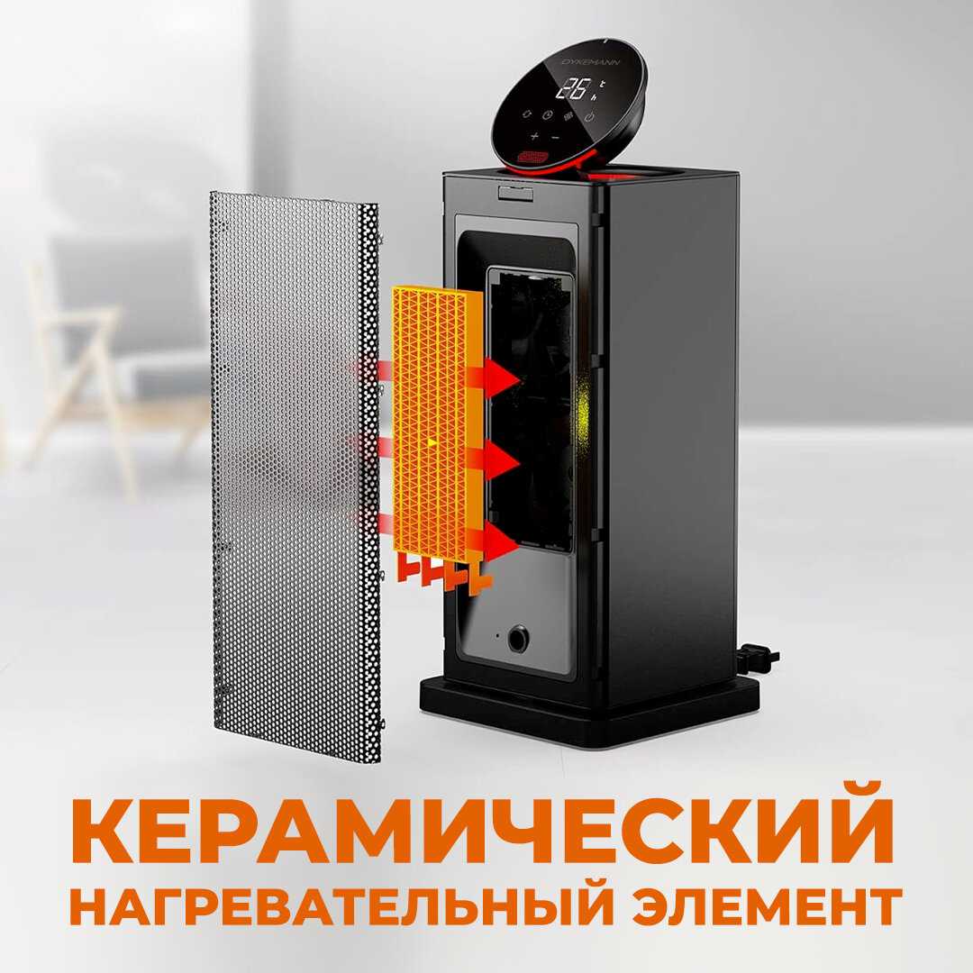 Керамический обогреватель Dykemann Wärmeinsel QN-12 фотография 2