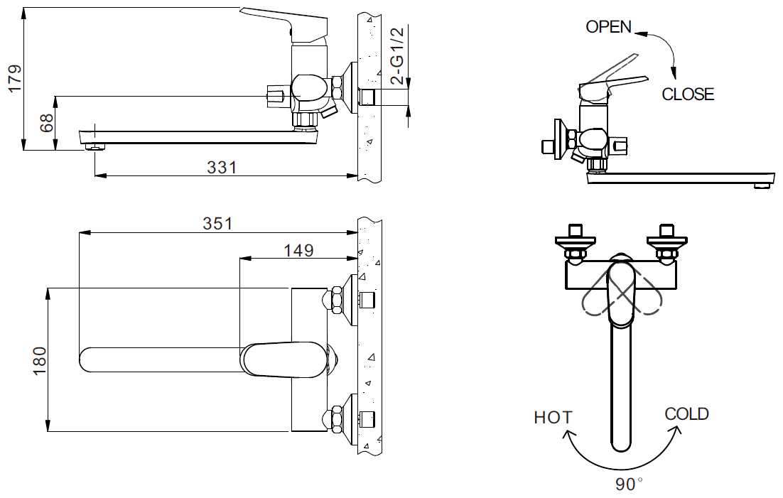 Смеситель Bravat F6105161C-01A фотография 4