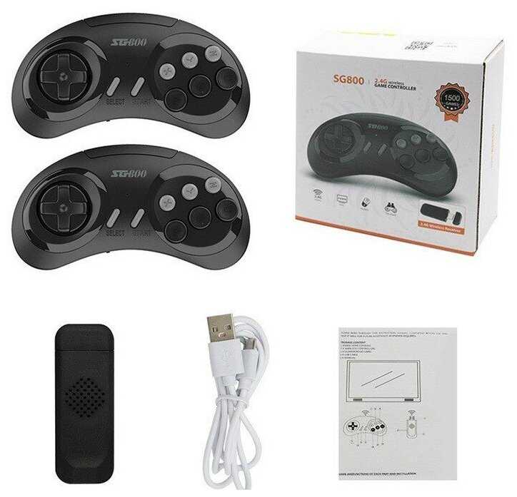 Игровая приставка SEGA SG800 HDMI 2в1 (SEGA 16bit) фотография 5