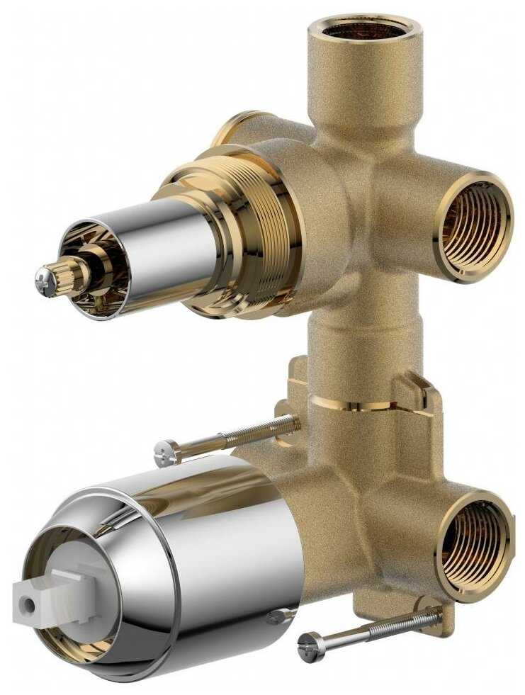 Смеситель для душа Bravat Rhein F842CP-2-SET фотография 1