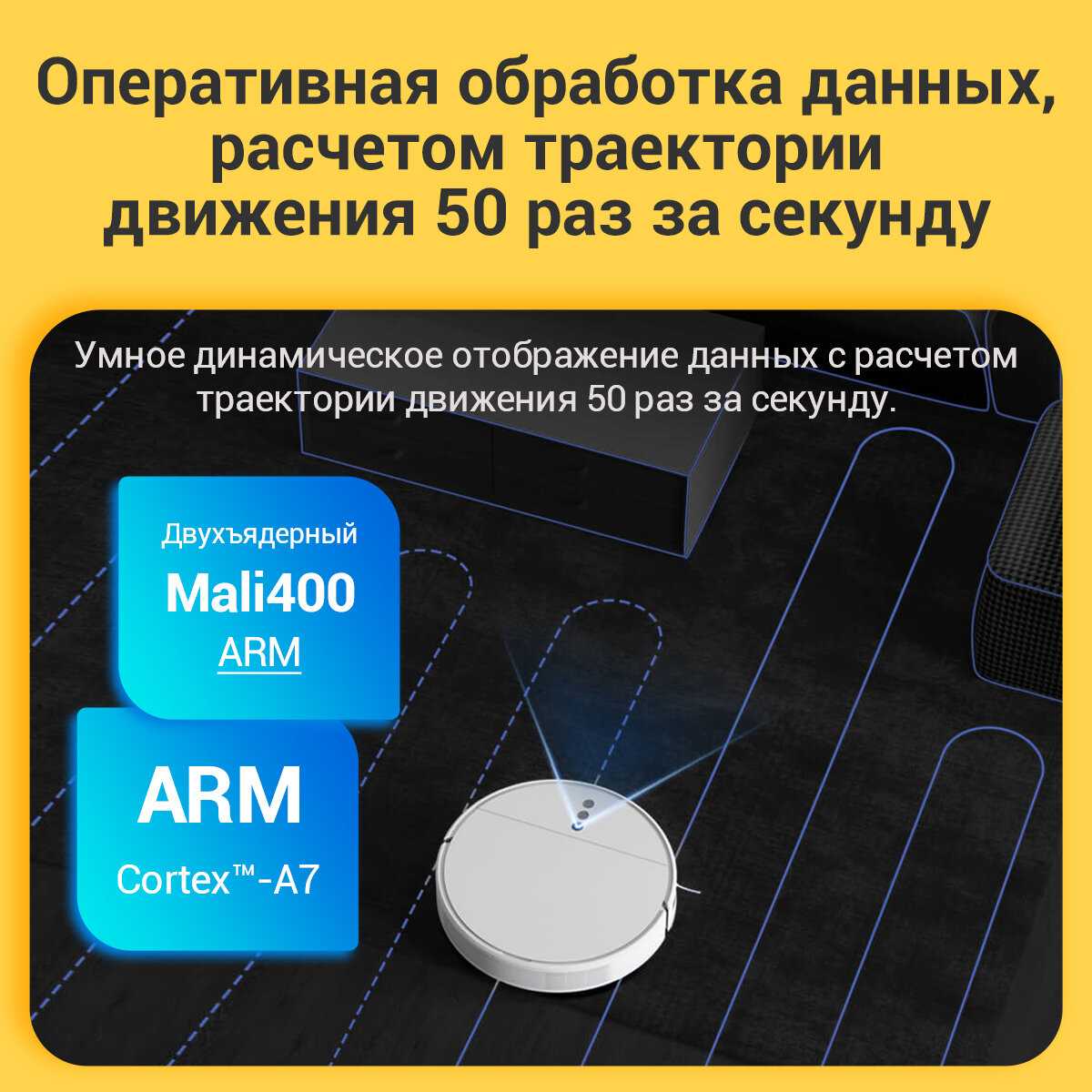 Робот-пылесос Xiaomi JONR, 8000 Па, сухая и влажная уборка, с базой самоочищения, LiDAR, 3л фотография 6