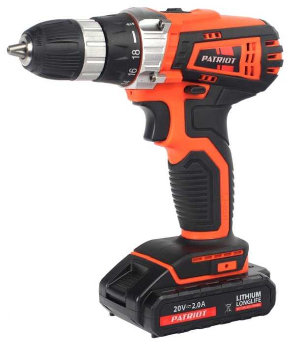 Аккумуляторная дрель-шуруповерт PATRIOT BR 201Li 2016