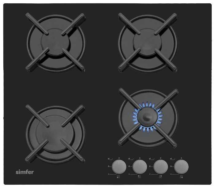Газовая варочная панель Simfer H60N40B412
