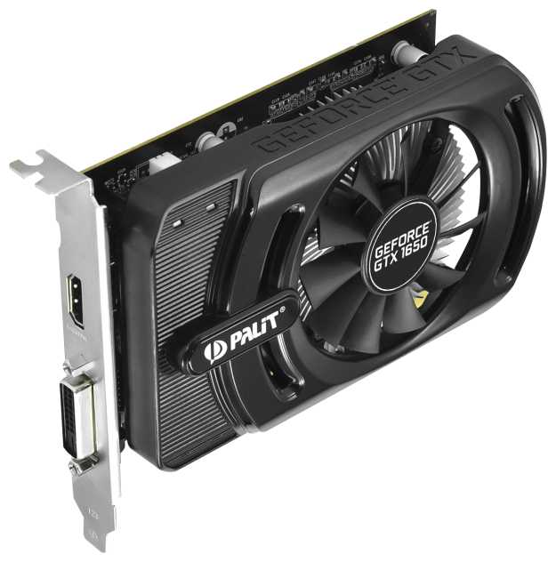 Видеокарта Palit GeForce GTX 1650 StormX 4GB (NE51650006G1-1170F) фотография 3