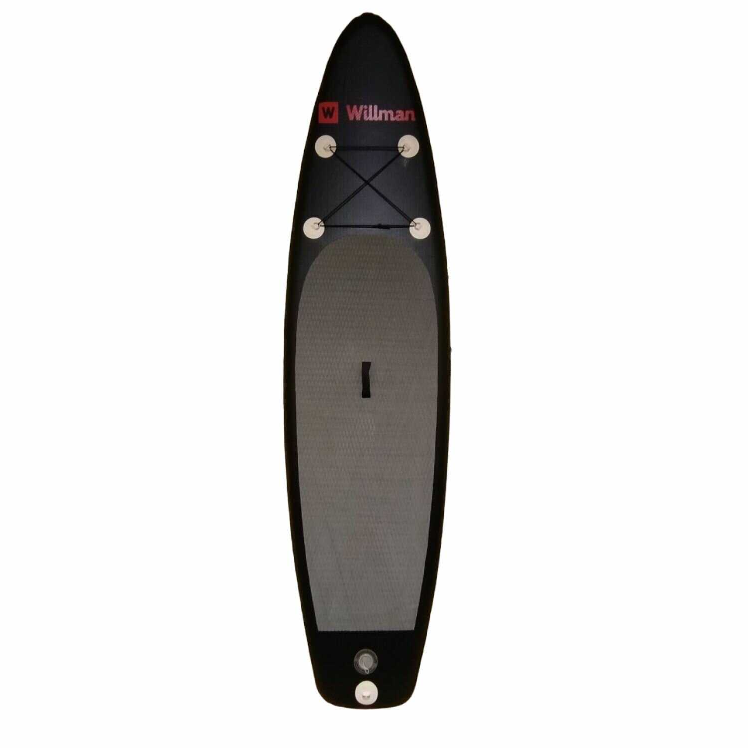 Сапборд Willman надувная доска для плавания с веслом, насос и сумка, поводок и плавник, с набором для ремонта фотография 21