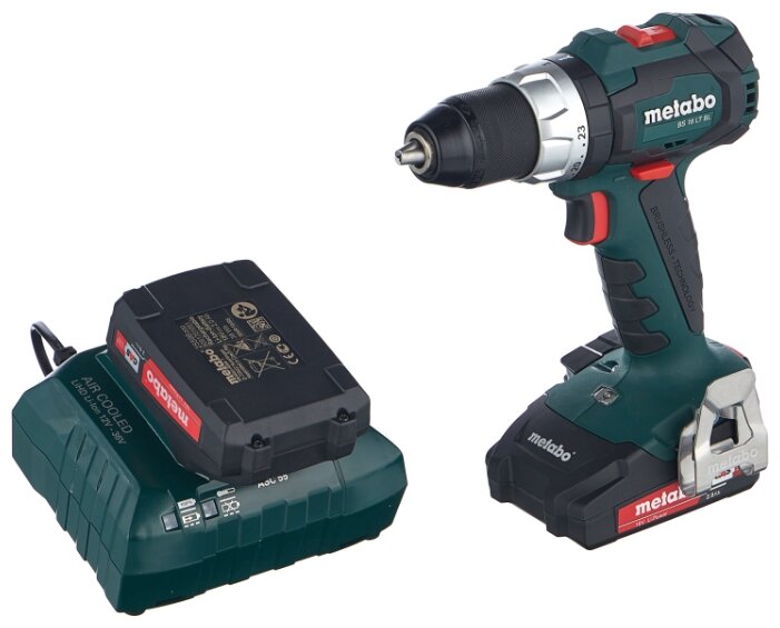 Аккумуляторная дрель-шуруповерт Metabo BS 18 LT BL 602325550 фотография 1