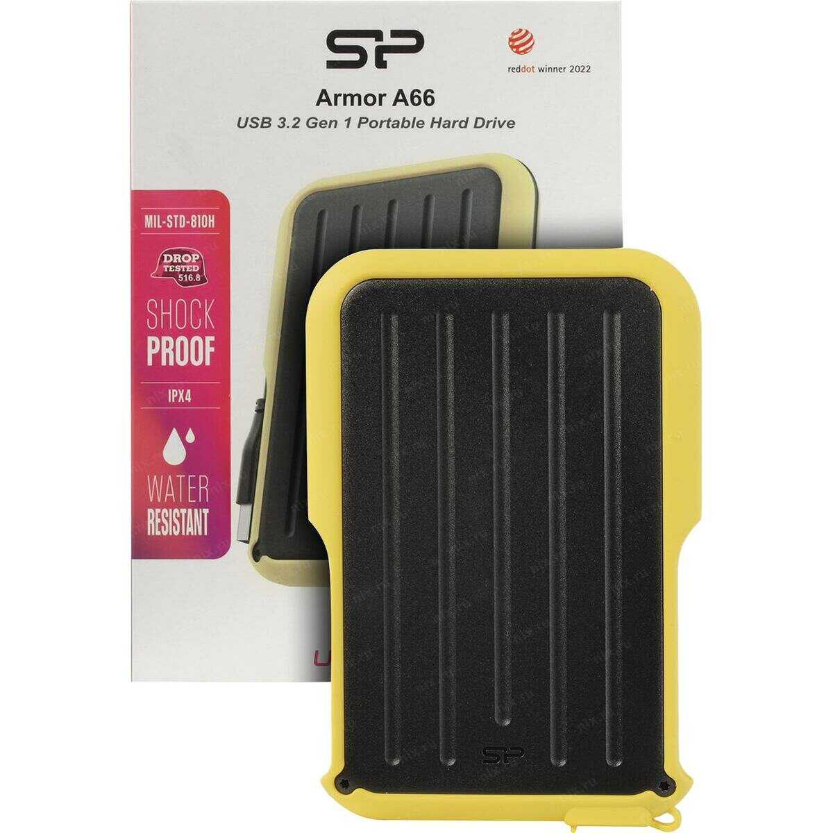 Портативный HDD Silicon Power Armor A66 1 TB (A66-1TB) фотография 1