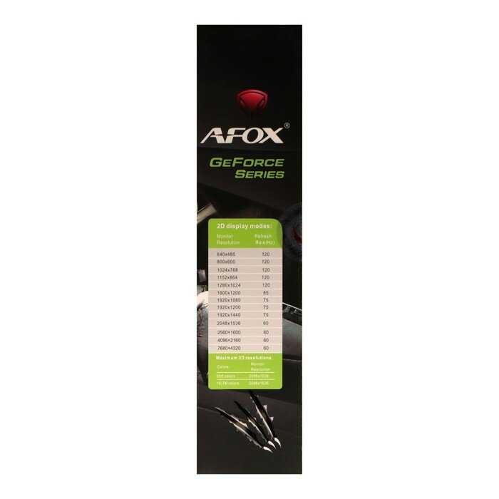 Видеокарта Afox RTX2060 6GB GDDR6 192BIT (AF2060-6GD6-HV2) фотография 6
