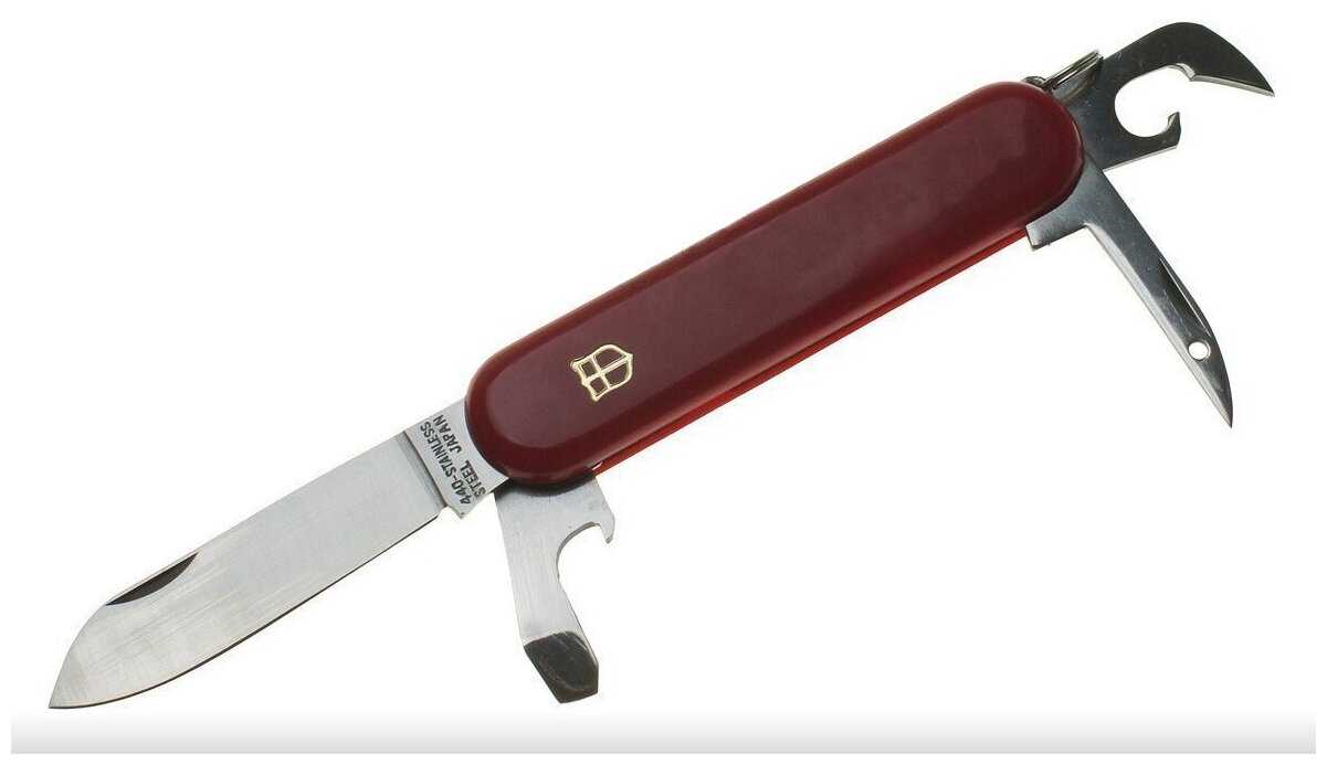 Нож складной KT-510 NORTH MAN, 4 предмета, сталь 440