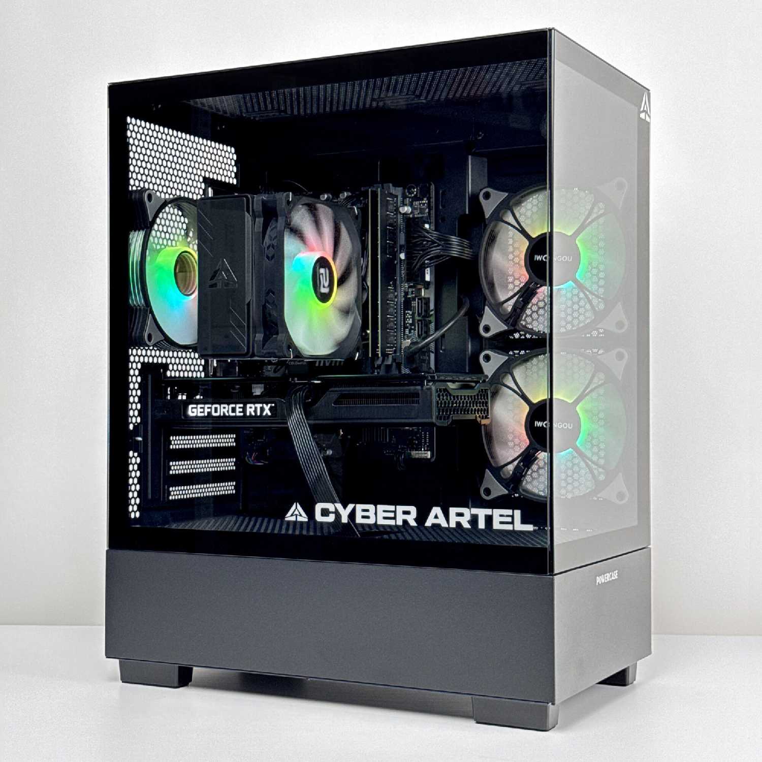 Игровой компьютер CYBER ARTEL Intel Core i5-12400f, GeForce RTX3050 8GB, RAM 32GB, SSD 1000GB фотография 1