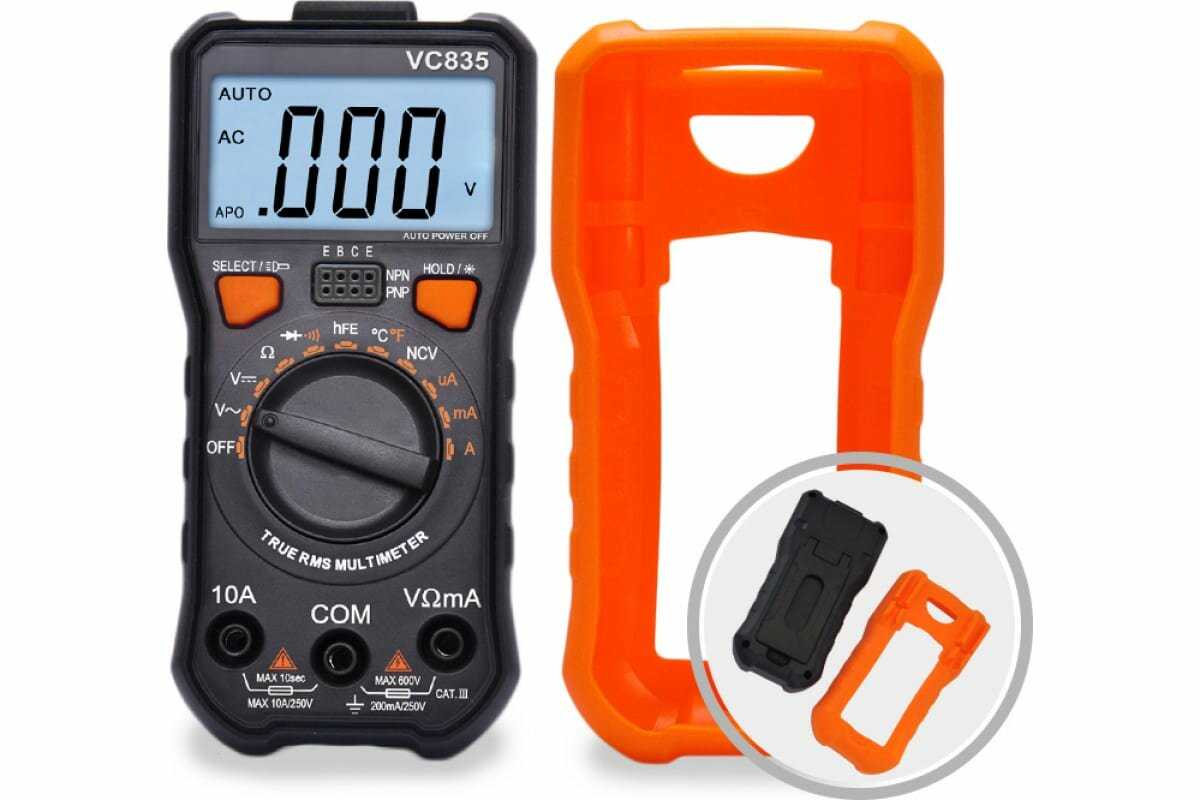 Автоматический цифровой мультиметр Вымпел VC835 (NM-5228) фотография 7